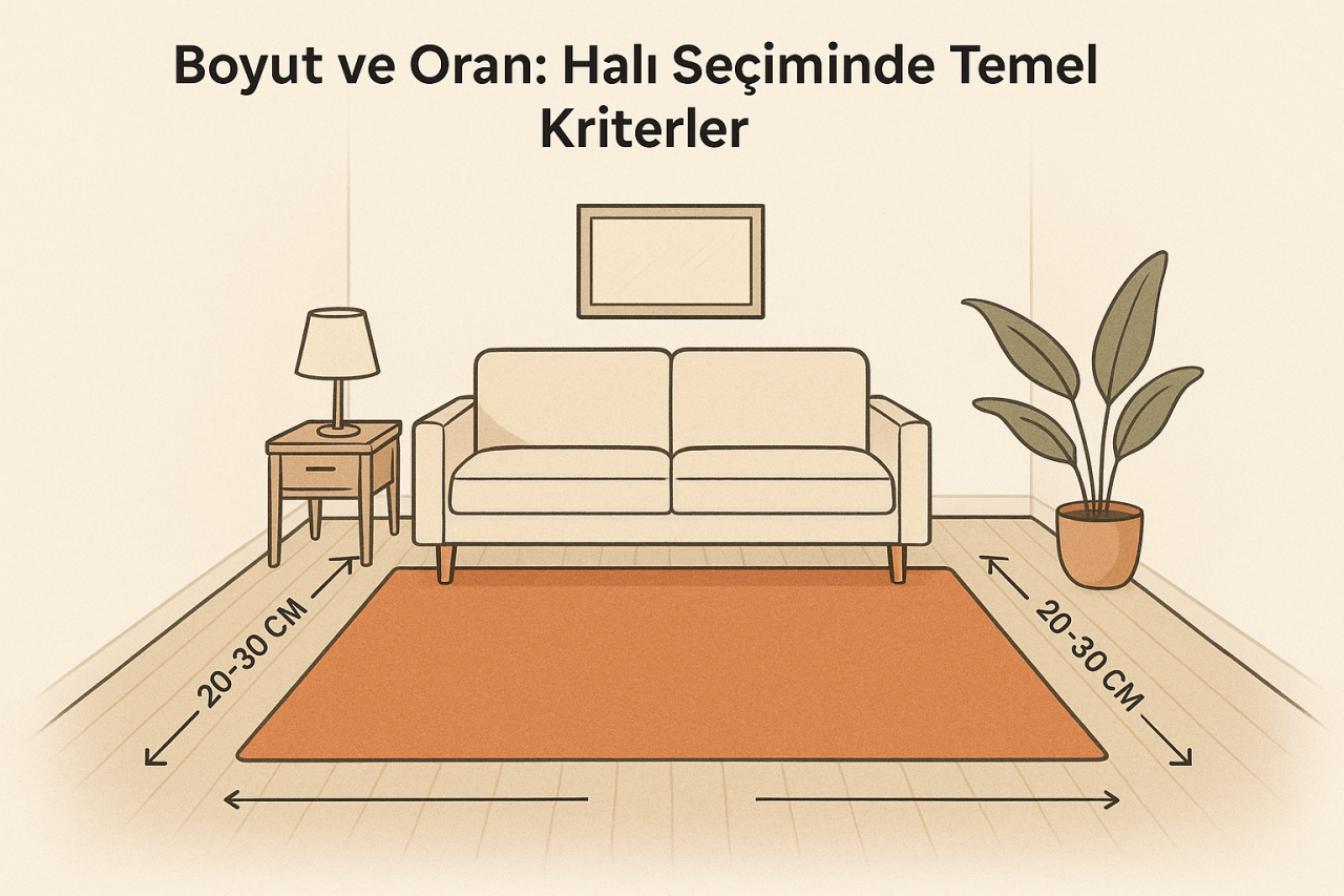 Küçük Odalar İçin İdeal Halı Modelleri