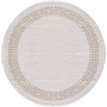 Gümüşsuyu Halı Black & Brown 11298 - Kahve Daire