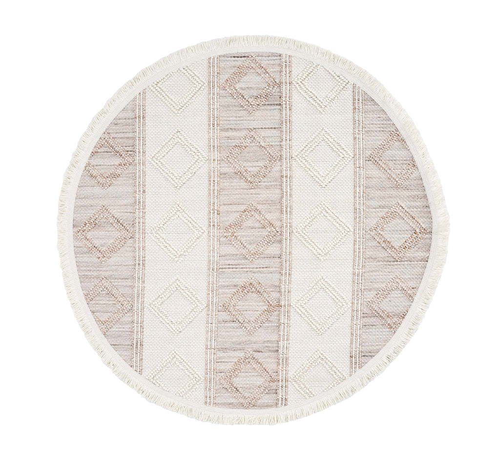 Dolce Vita Halı Bohem 381 Ash 133x133