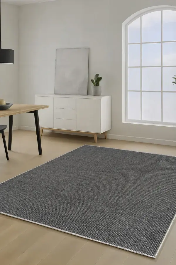 Atlas Halı Ecole QF03A Antrasit Gri