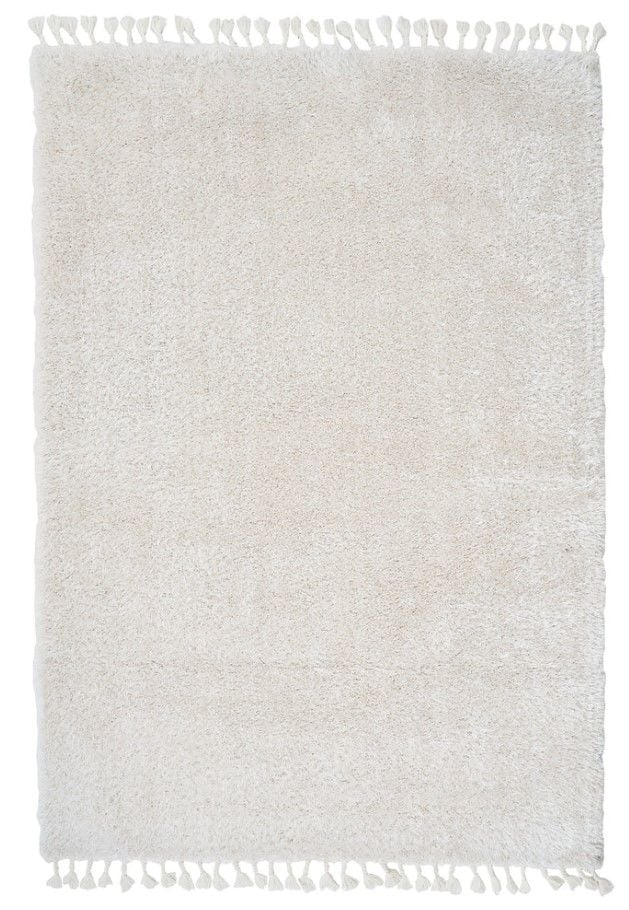 Dolce Vita Halı Puffy 283 White Shaggy