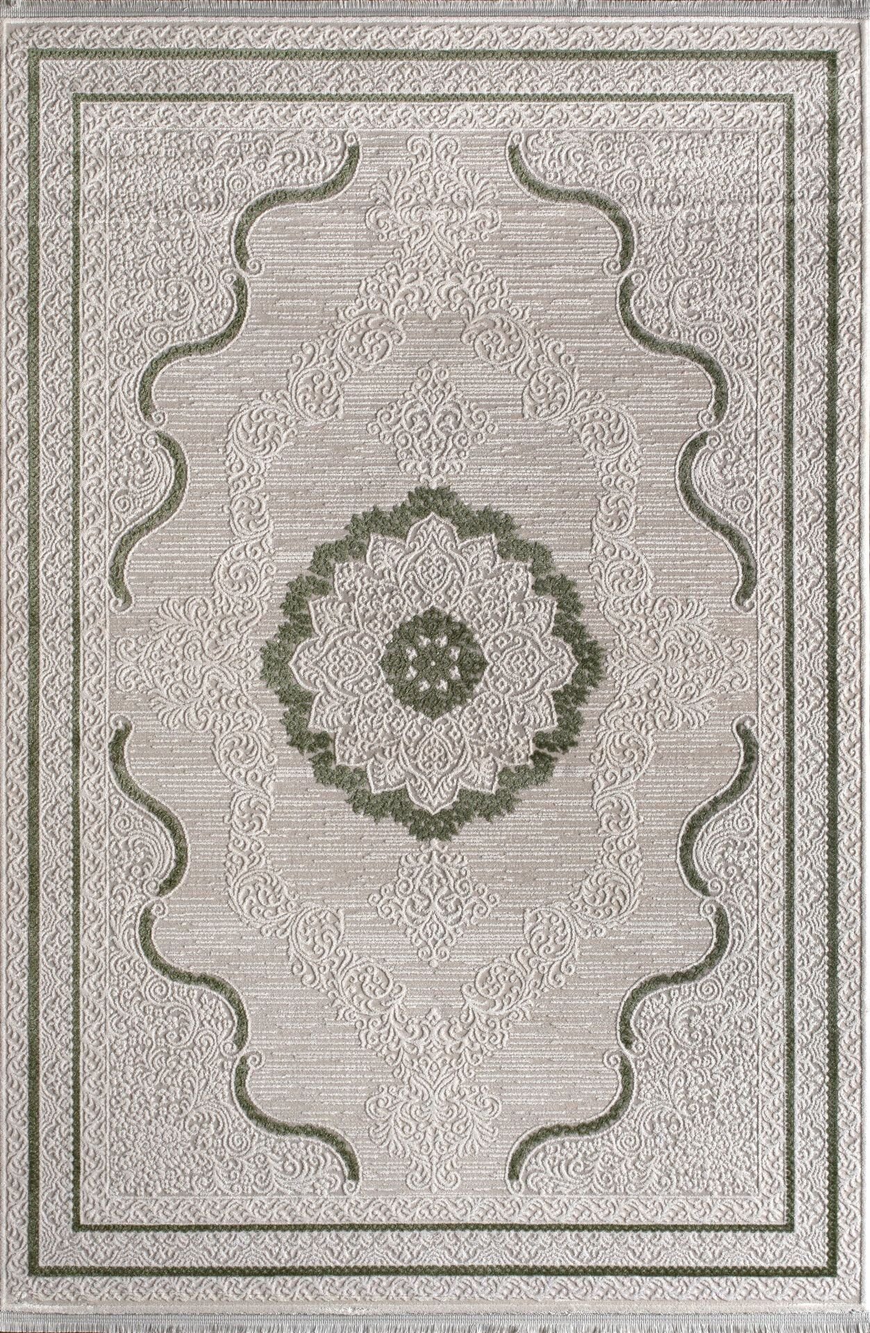 Artemis Halı Lia 01128K Krem Yeşil