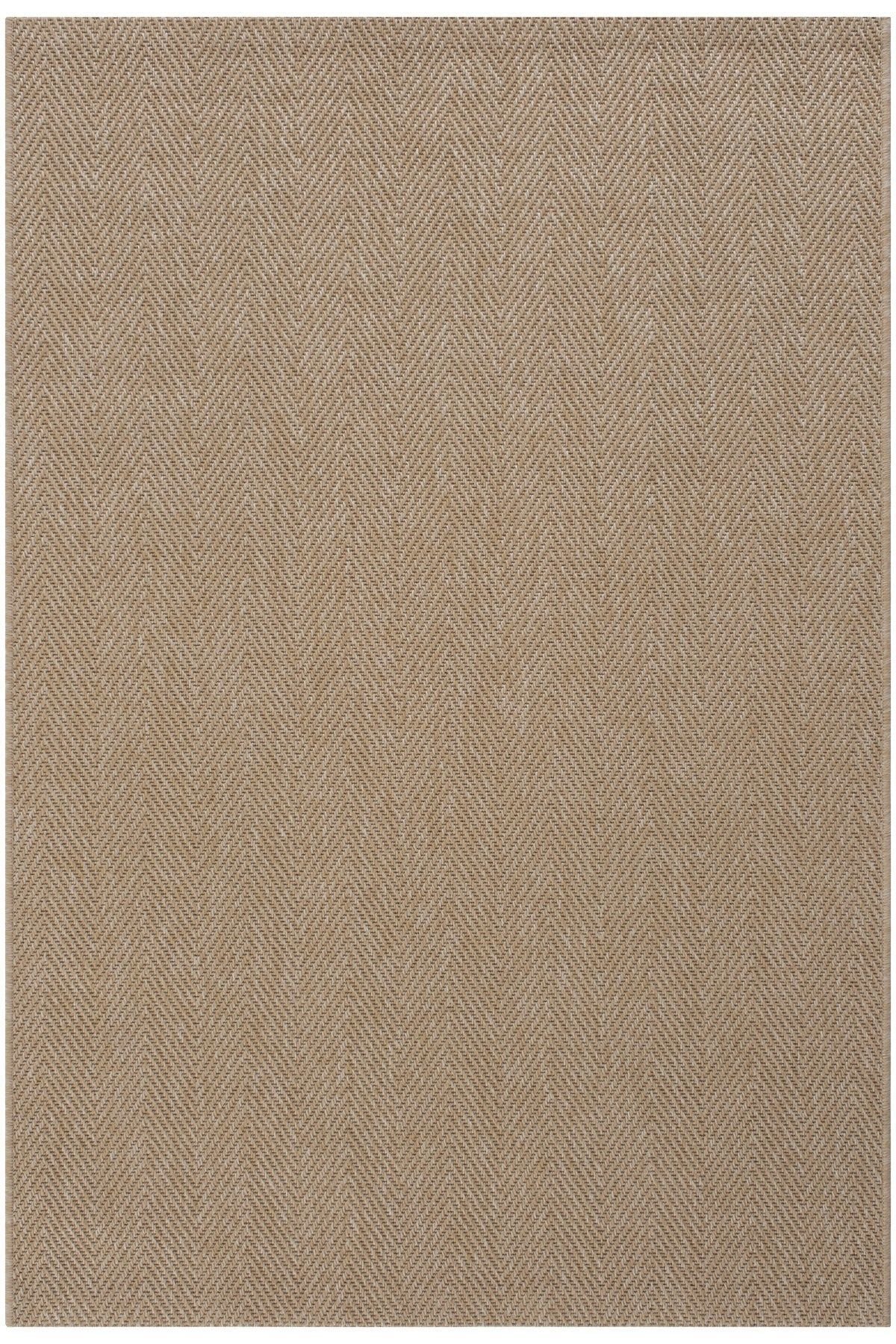 Seyran Halı Bombay 665 Bej Kolay Temizlenen Hav Toz Vermez Hasır Dokulu Balık Sırtı Sisal Halı