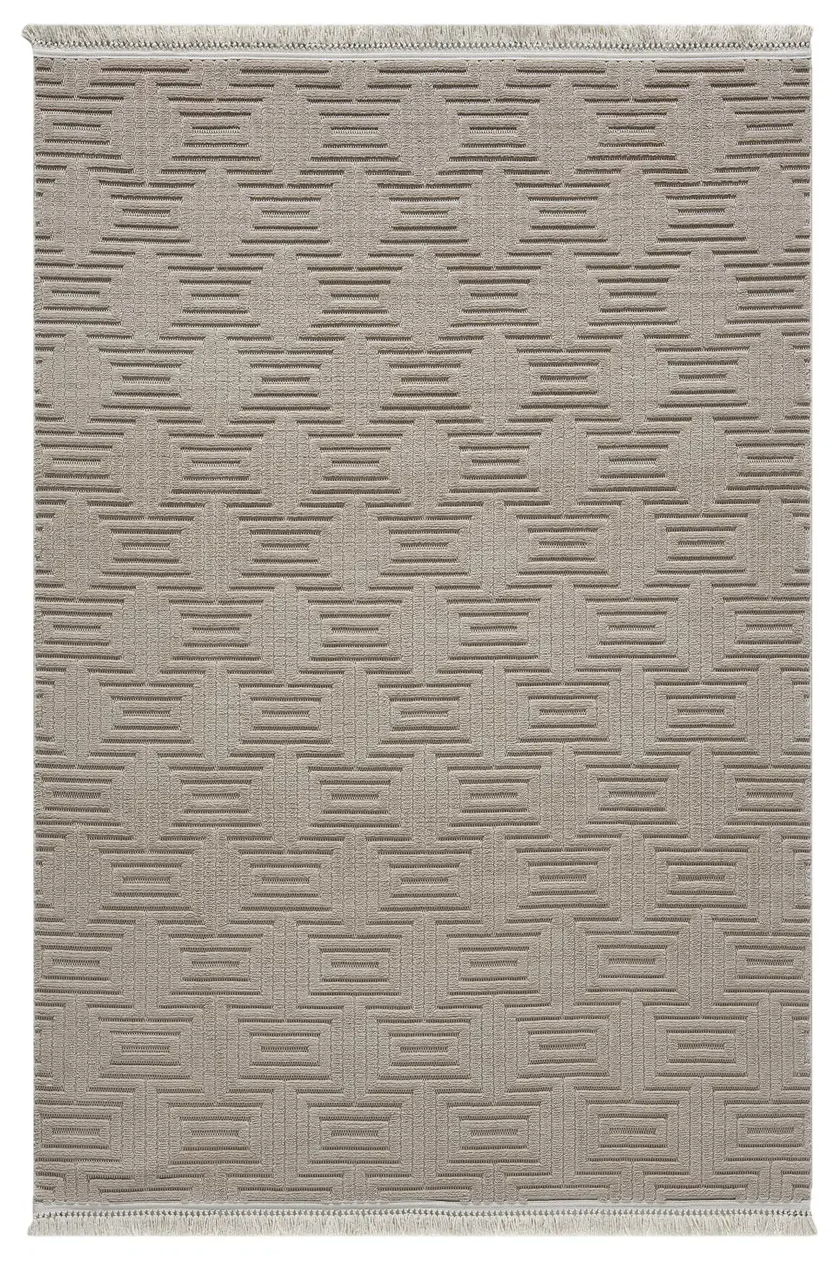 Seyran Halı Ruby 1550 Vizon Kolay Temizlenen Hav Toz Vermez Etnik Halı