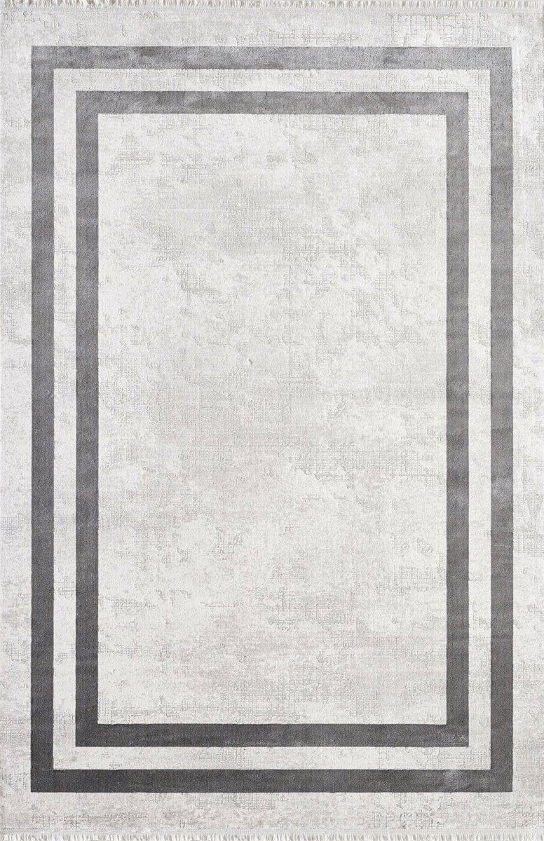 Gümüşsuyu Halı Black & Brown 11297 - Gri