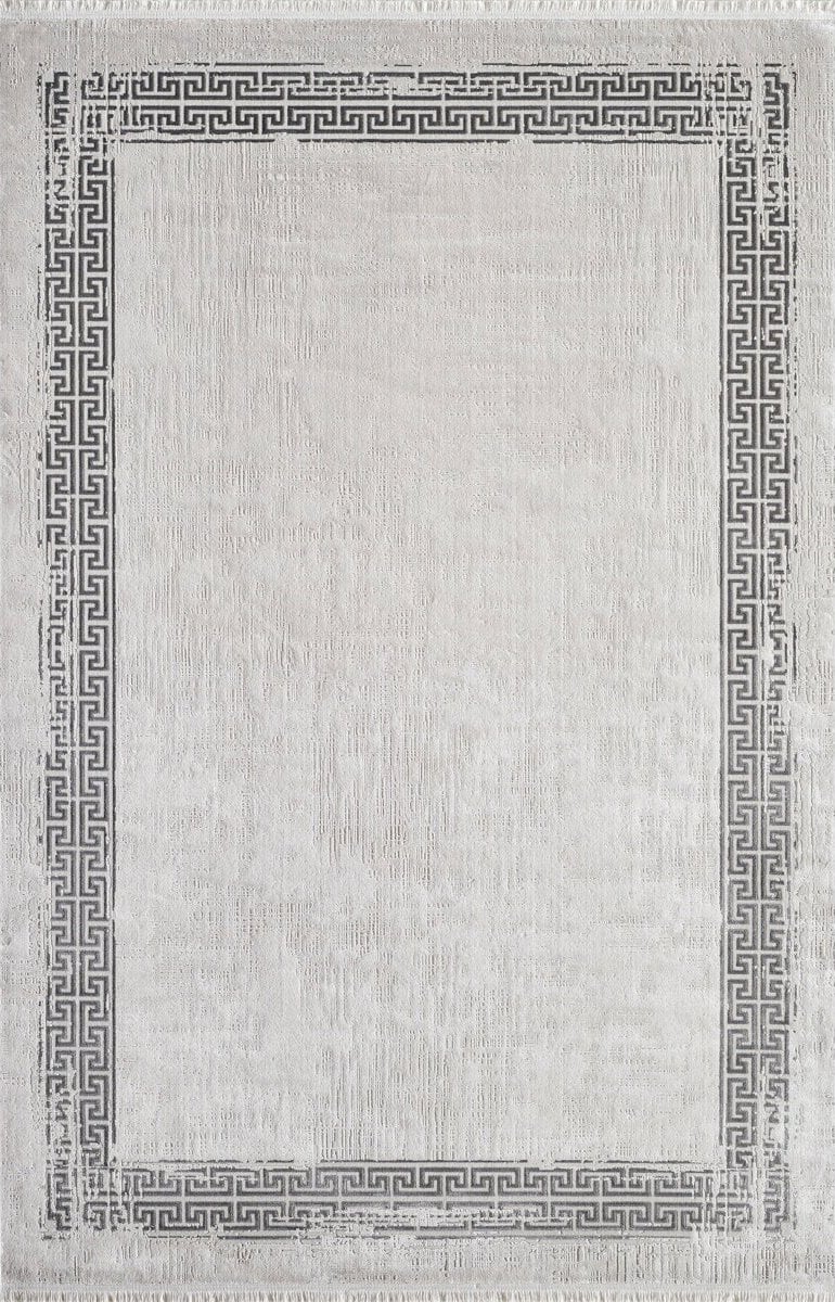 Gümüşsuyu Halı Black & Brown 11298 - Gri