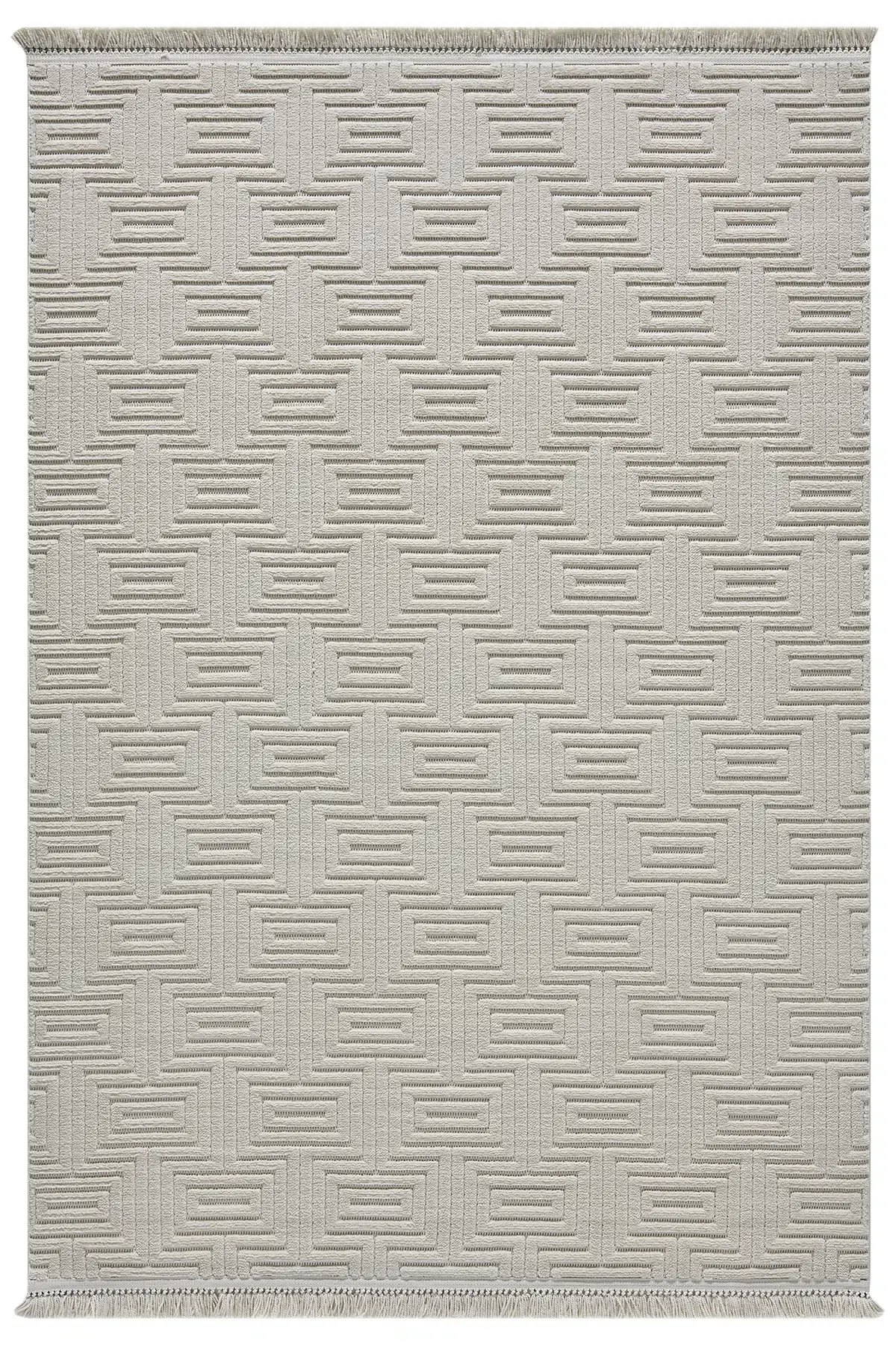 Seyran Halı Ruby 1550 Bej Kolay Temizlenen Hav Toz Vermez Etnik Halı