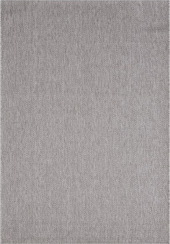 eHalıcım Bombay EH665G Gri Kolay Temizlenen Hav Toz Vermez Hasır Dokulu Balık Sırtı Sisal Halı