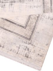 Nexus Halı J'Adore 4728 Gri Polyester Modern Dokuma Taban Çerçeveli Halı