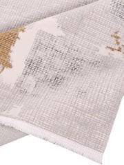 Nexus Halı Albina 5431 Gold Akrilik Dokuma Taban Saçaklı Şık Halı