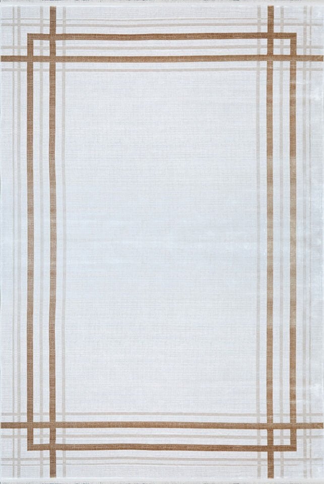 Artemis Halı Art Deko Y1014S Yumuşak Dokulu Yüksek Kaliteli Çerçeveli Modern Şık Halı