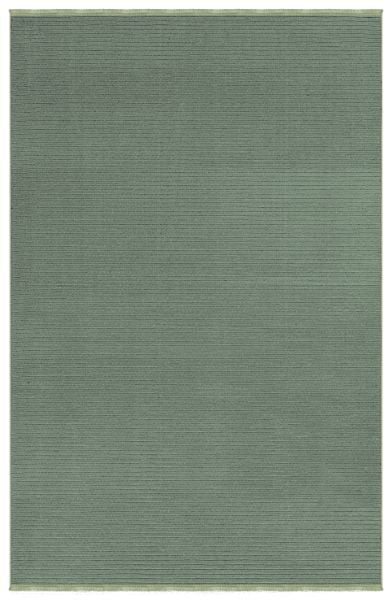 Luxess Halı Cool 404 Yeşil Pamuk Şönil Polyester Modern Yumuşak Dokulu Kilim