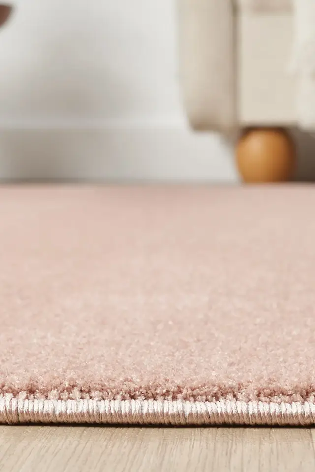 Seyran Halı Bali 4500 Pembe  Yumuşak Dokulu Modern Yolluk