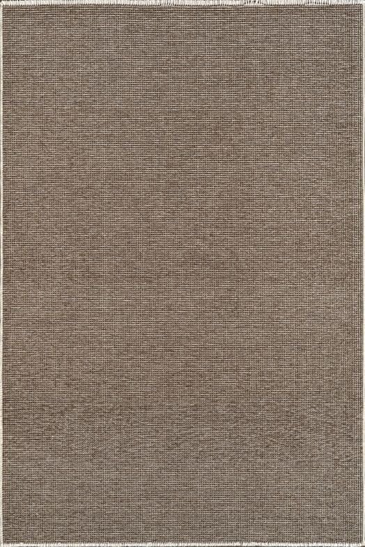 Atlas Halı Ecole QF02A Vizon Pamuk Akrilik Yumuşak Dokulu Kilim Halı