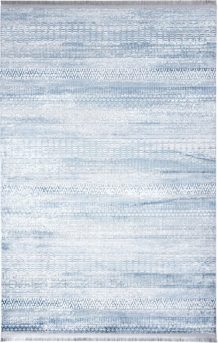 Louis Casa Valor 5811 Lacivert Modern Saçaklı Kilim