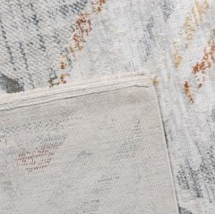 Sanat Halı Suare 3363 Gri Viskon Polyester Yumuşak Taban Yüksek Kalite Modern Şık Halı