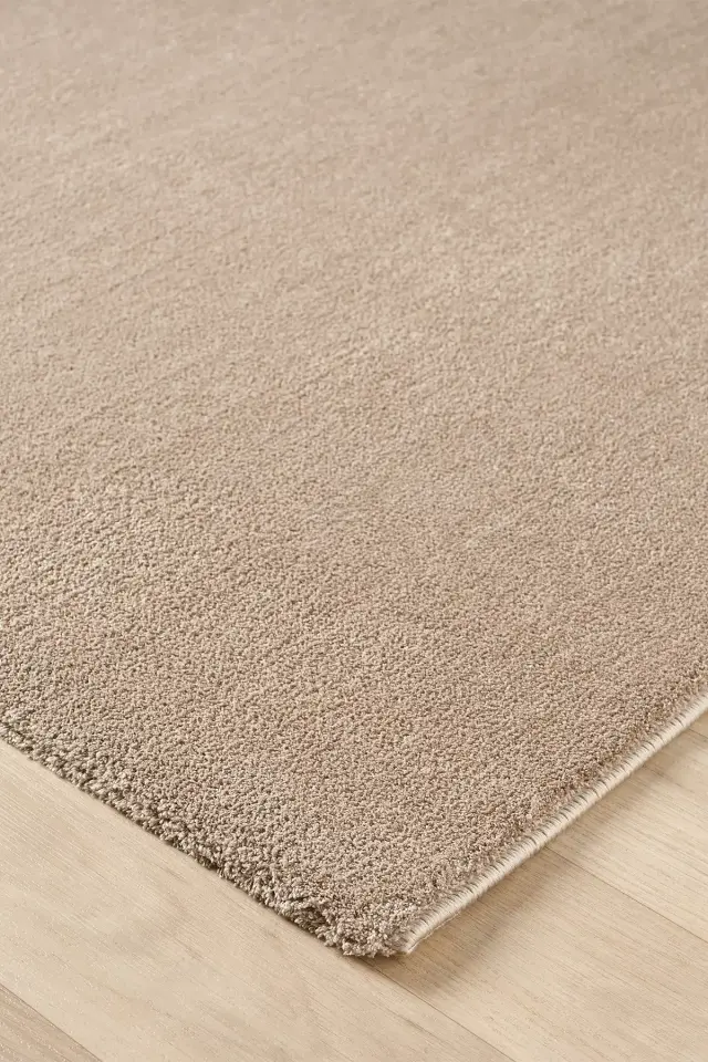 Seyran Halı Bali 4500 Vizon Yumuşak Dokulu Modern Halı