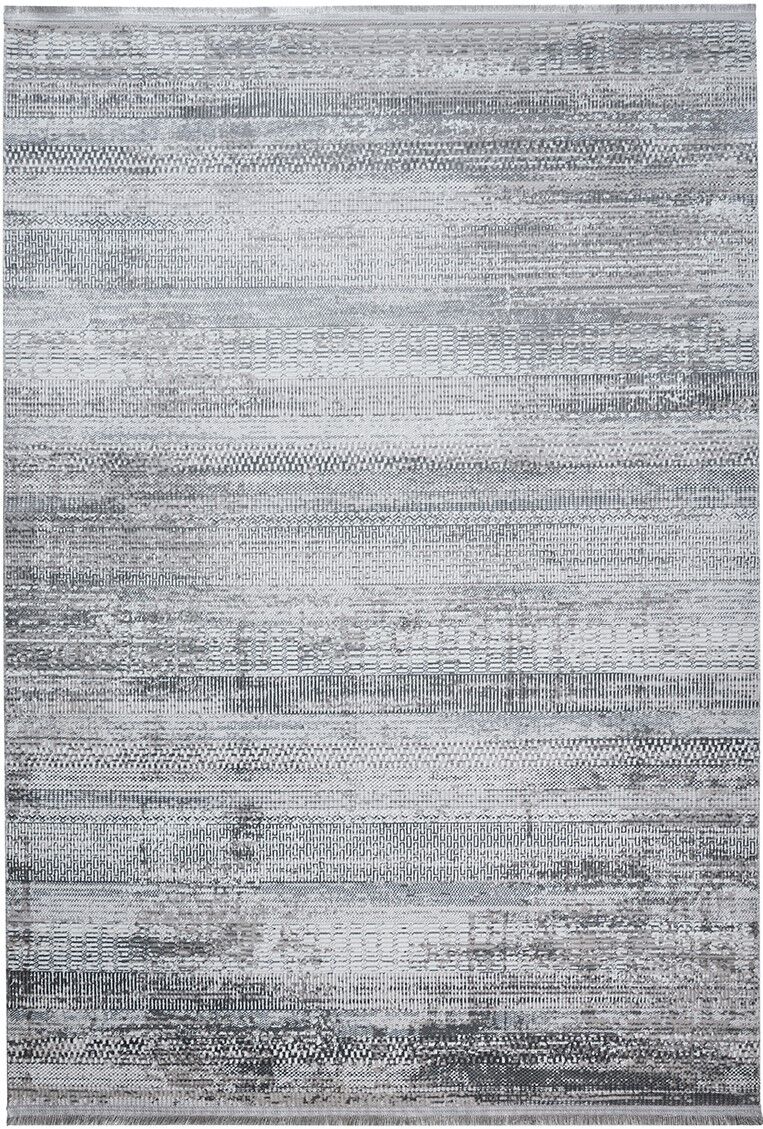 Louis Casa Valor 5811 Antrasit Modern Saçaklı Kilim