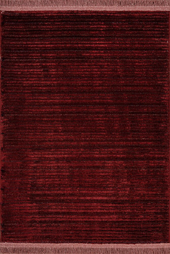 Artemis Halı Hermes Stil B115KR Kırmızı Yumuşak Dokulu Yüksek Kaliteli Modern Şık Yolluk