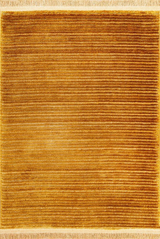 Artemis Halı Hermes Stil B115SA Sarı Yumuşak Dokulu Yüksek Kaliteli Modern Şık Yolluk