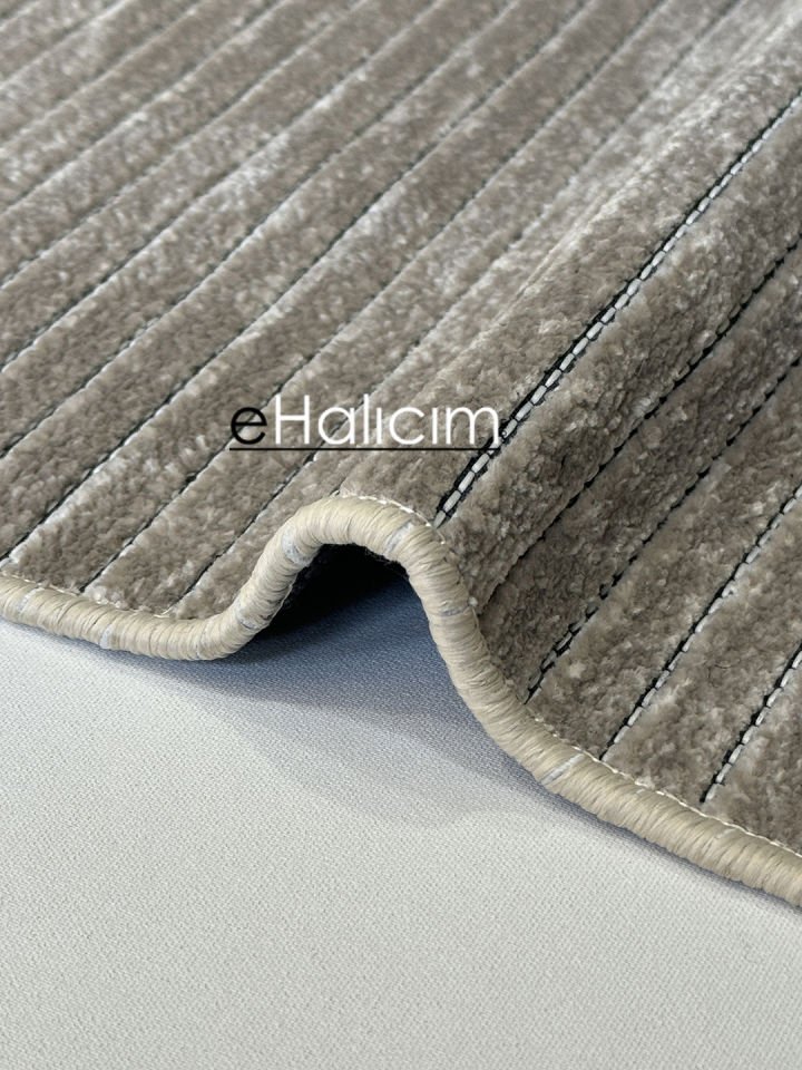 Luxess Halı Cool 404 Bej Pamuk Şönil Polyester Modern Yumuşak Dokulu Kilim
