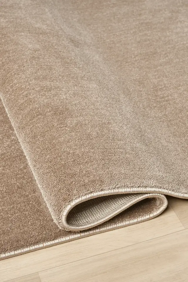 Seyran Halı Bali 4500 Vizon Yumuşak Dokulu Modern Yolluk