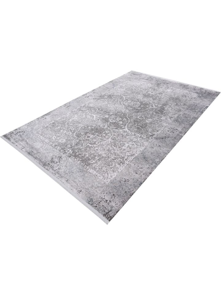 Atlas Halı Motto TT06C Gri Klasik Dokuma Taban Halı