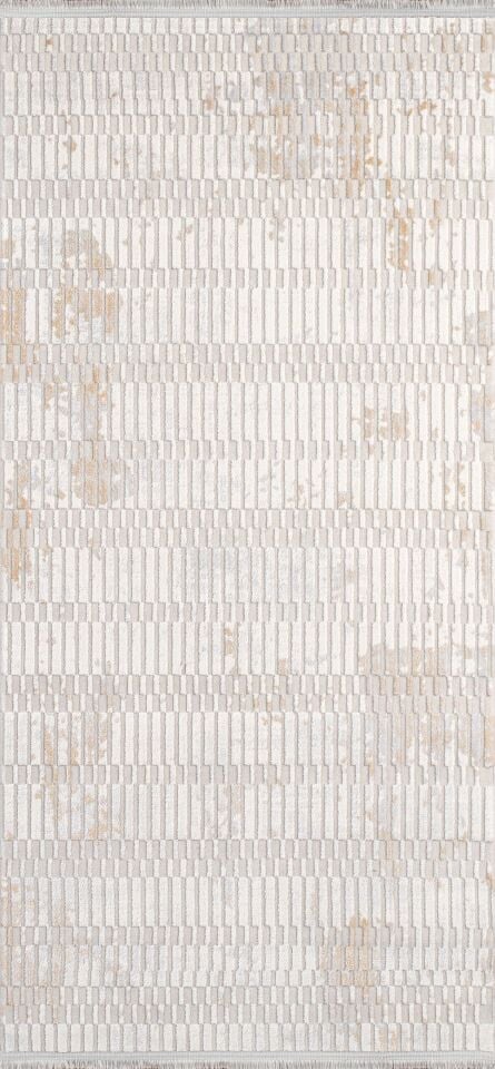 Artemis Halı Eva 01134B Gri Gold Akrilik Salon Koridor Mutfak Yatak Odası Halısı