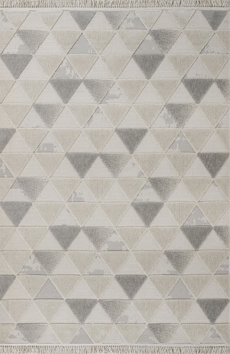 Luxess Halı Trend 1091 Gri Polyester Şönil İplik Modern Şık Yüksek Kaliteli Halı