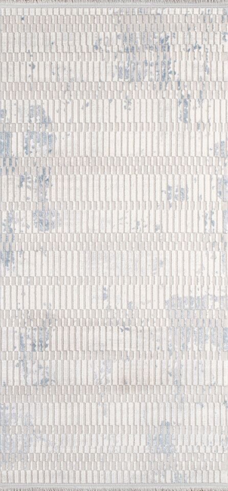 Artemis Halı Eva 01134E Gri Mavi Akrilik Salon Koridor Mutfak Yatak Odası Halısı