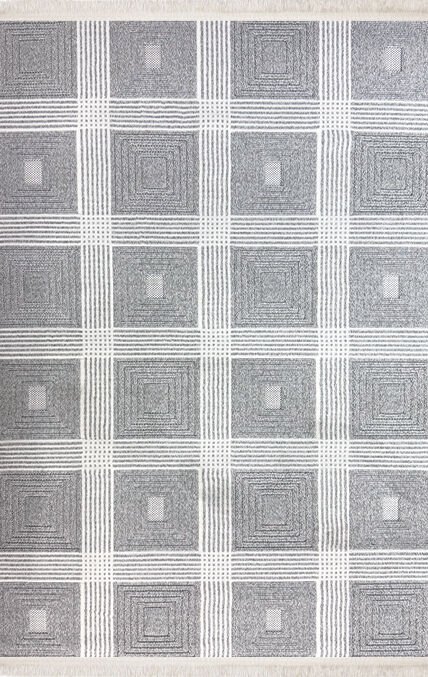 Nexus Halı Polo 679 Gri Modern Yumuşak Dokulu Oturma Odası Halısı