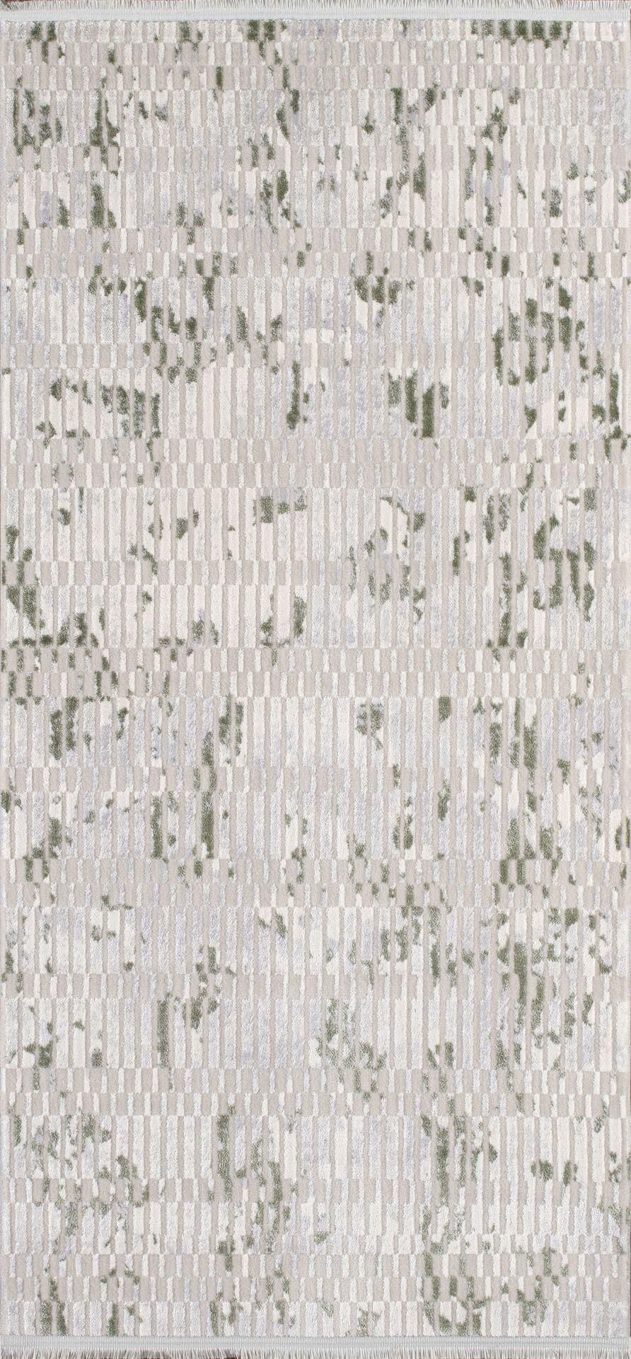 Artemis Halı Eva 01134G Gri Yeşil Akrilik Salon Koridor Mutfak Yatak Odası Halısı