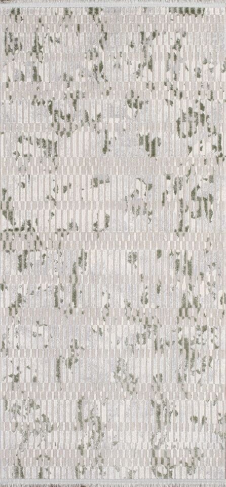 Artemis Halı Eva 01134G Gri Yeşil Akrilik Salon Koridor Mutfak Yatak Odası Halısı