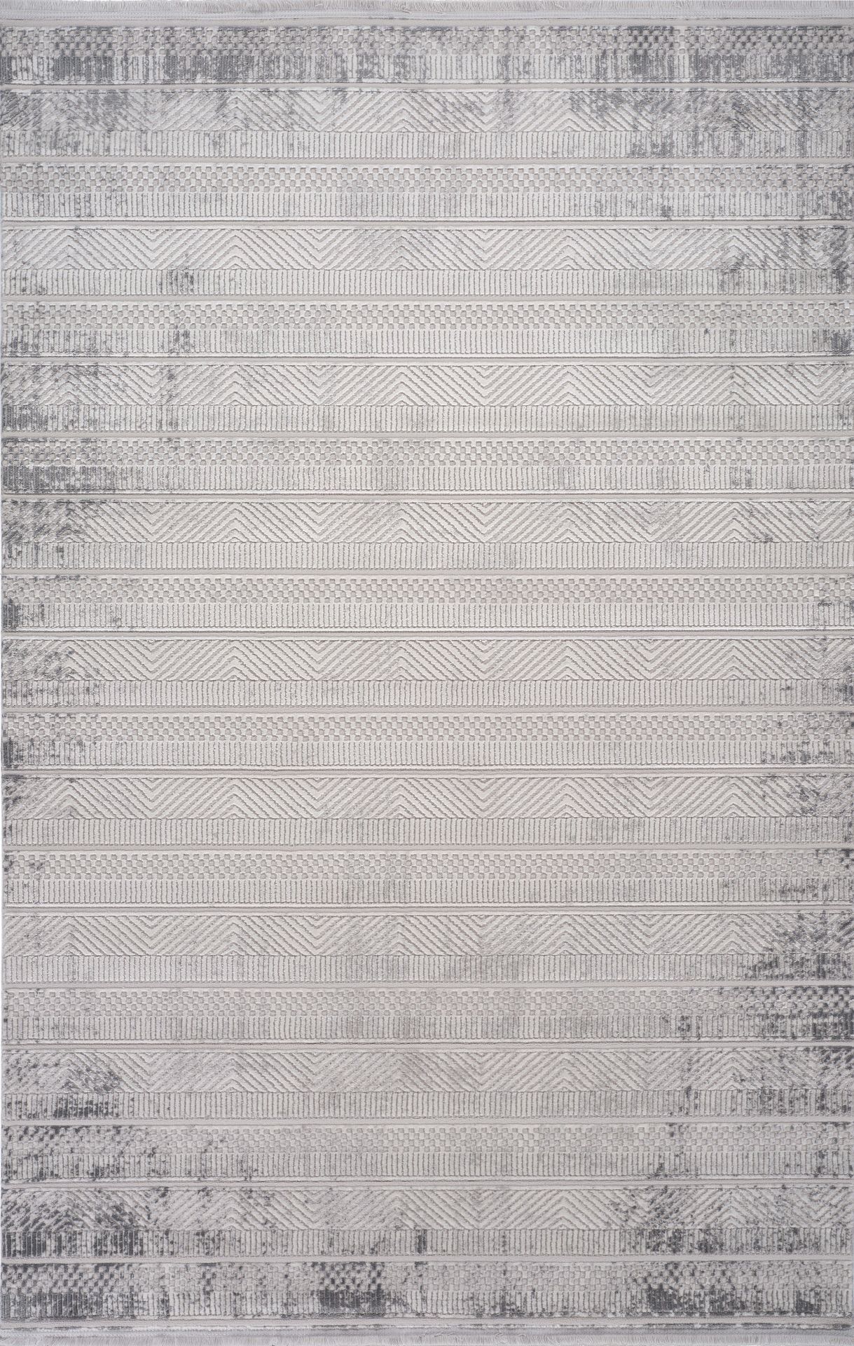 Artemis Halı Karizma 2811C Krem Gri Polyester Oturma Odası ve Salon Halısı