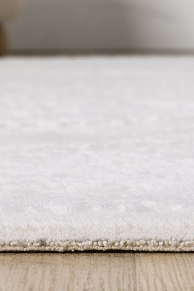 Seyran Halı Lima 0561 Krem Akrilik Çerçeveli Pamuk Taban Klasik Saçaklı Halı