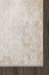 Artemis Halı Artex 2503B Krem Kahve Akrilik Dokuma Taban Modern Şık Oturma Odası ve Salon Halısı
