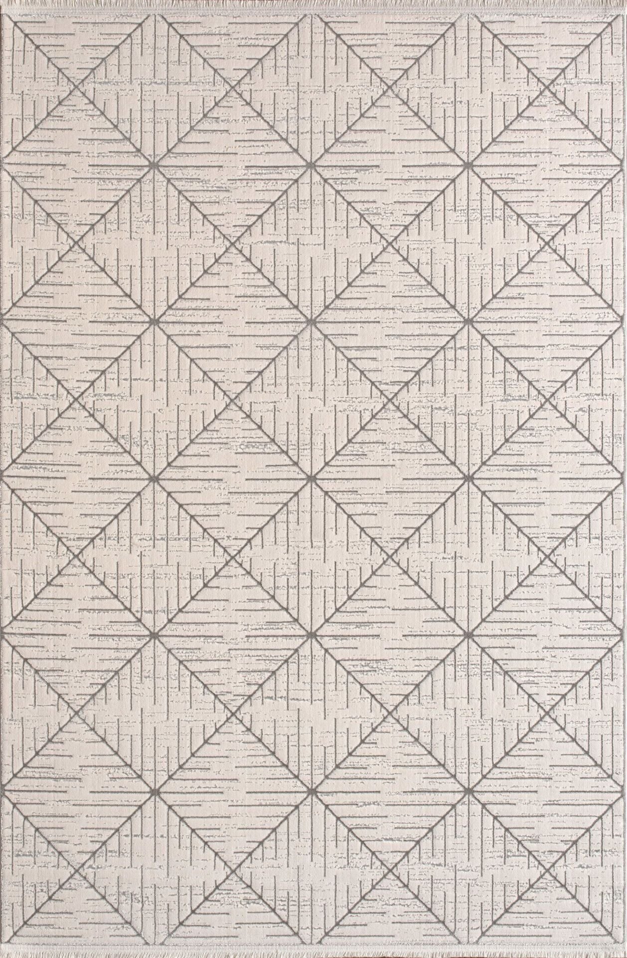 Artemis Halı Gina 03049B Krem Gri Yumuşak Dokulu Salon Koridor Mutfak Yatak Odası Halısı