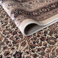 eHalıcım Hereke HR01A Kara Tezgah Üst Kalite Doğal İplik Klasik Halı