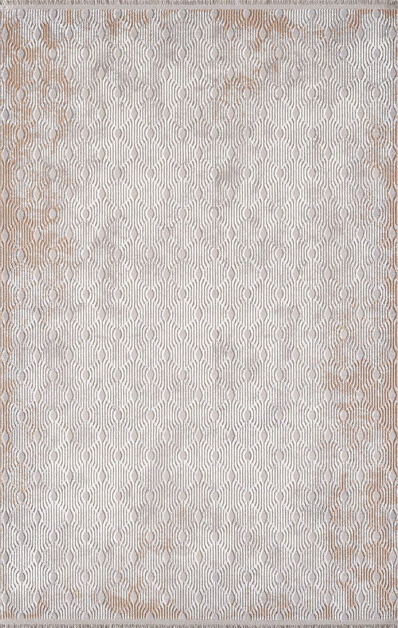 Artemis Halı Artex 2503C Krem Bordo Akrilik Dokuma Taban Modern Şık Oturma Odası ve Salon Halısı