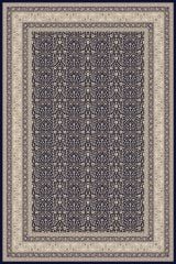 eHalıcım Hereke HR01B Kara Tezgah Üst Kalite Doğal İplik Klasik Halı