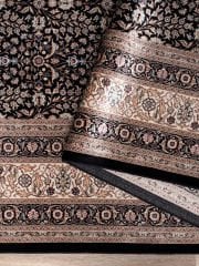 eHalıcım Hereke HR01B Kara Tezgah Üst Kalite Doğal İplik Klasik Halı