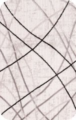 Nexus Halı Melange 3904 Gri Polyester Saçaklı Yüksek Kalite Halı