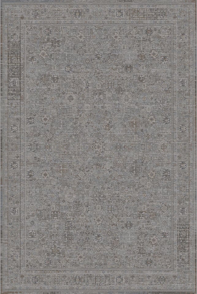 Artemis Halı Hermes Color B104GR Yüksek Kaliteli Yumuşak Dokulu Çerçeveli Modern Şık Halı