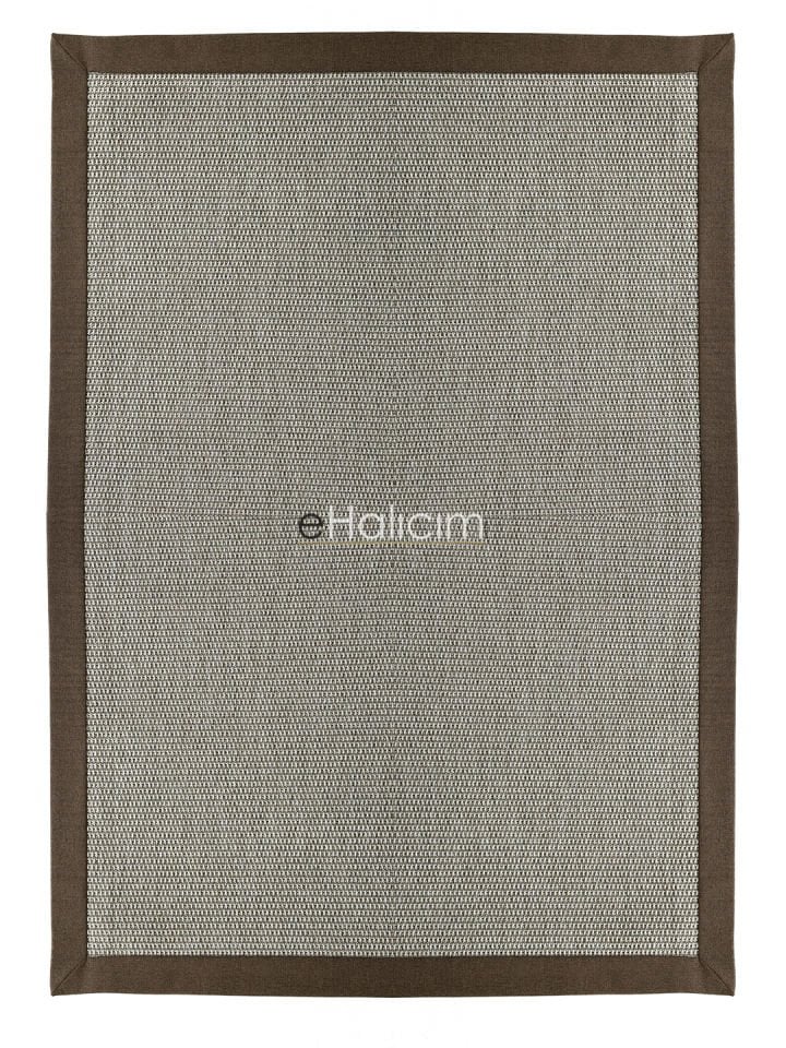 eHalıcım Bombay 664 Krem Temizlenir Hav Tozu Vermeyen Bordürlü Balık Sırtı Sisal Halı