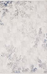 Artemis Halı Artex 2506A Krem Lacivert Akrilik Dokuma Taban Modern Şık Oturma Odası ve Salon Halısı