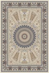 eHalıcım Hereke HR03A Kara Tezgah Üst Kalite Doğal İplik Klasik Halı