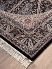 eHalıcım Hereke HR03B Kara Tezgah Üst Kalite Doğal İplik Klasik Halı