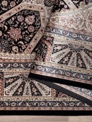 eHalıcım Hereke HR03B Kara Tezgah Üst Kalite Doğal İplik Klasik Halı