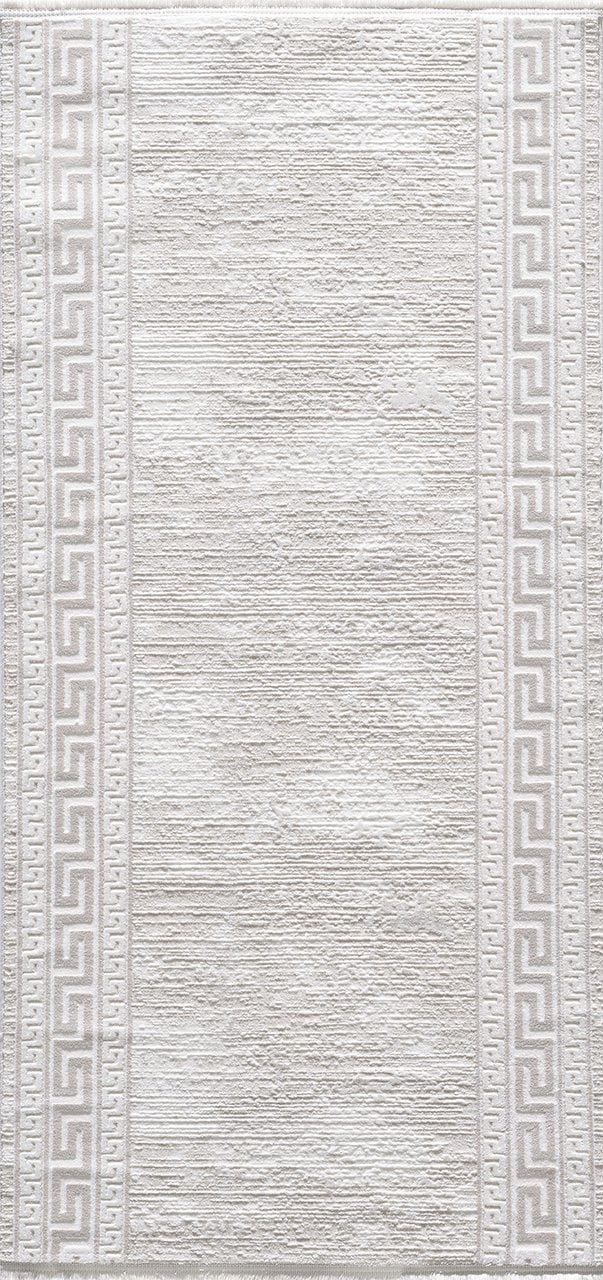 Artemis Halı Samoa 6433C Kemik Bej Akrilik Modern Oturma Odası ve Salon Halısı