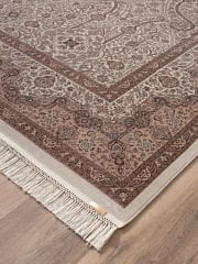 eHalıcım Hereke HR04A Kara Tezgah Üst Kalite Doğal İplik Klasik Halı